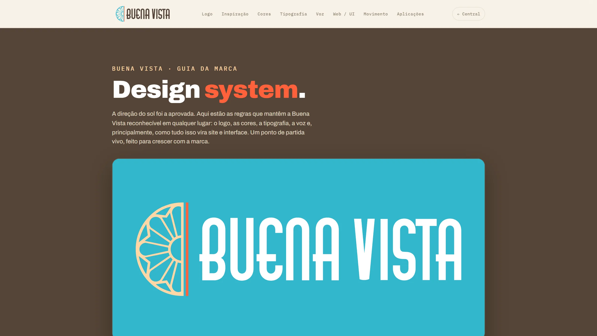 Buena Vista · Design System, design system · agência (projeto da CHAVES), imagem 1 de 7