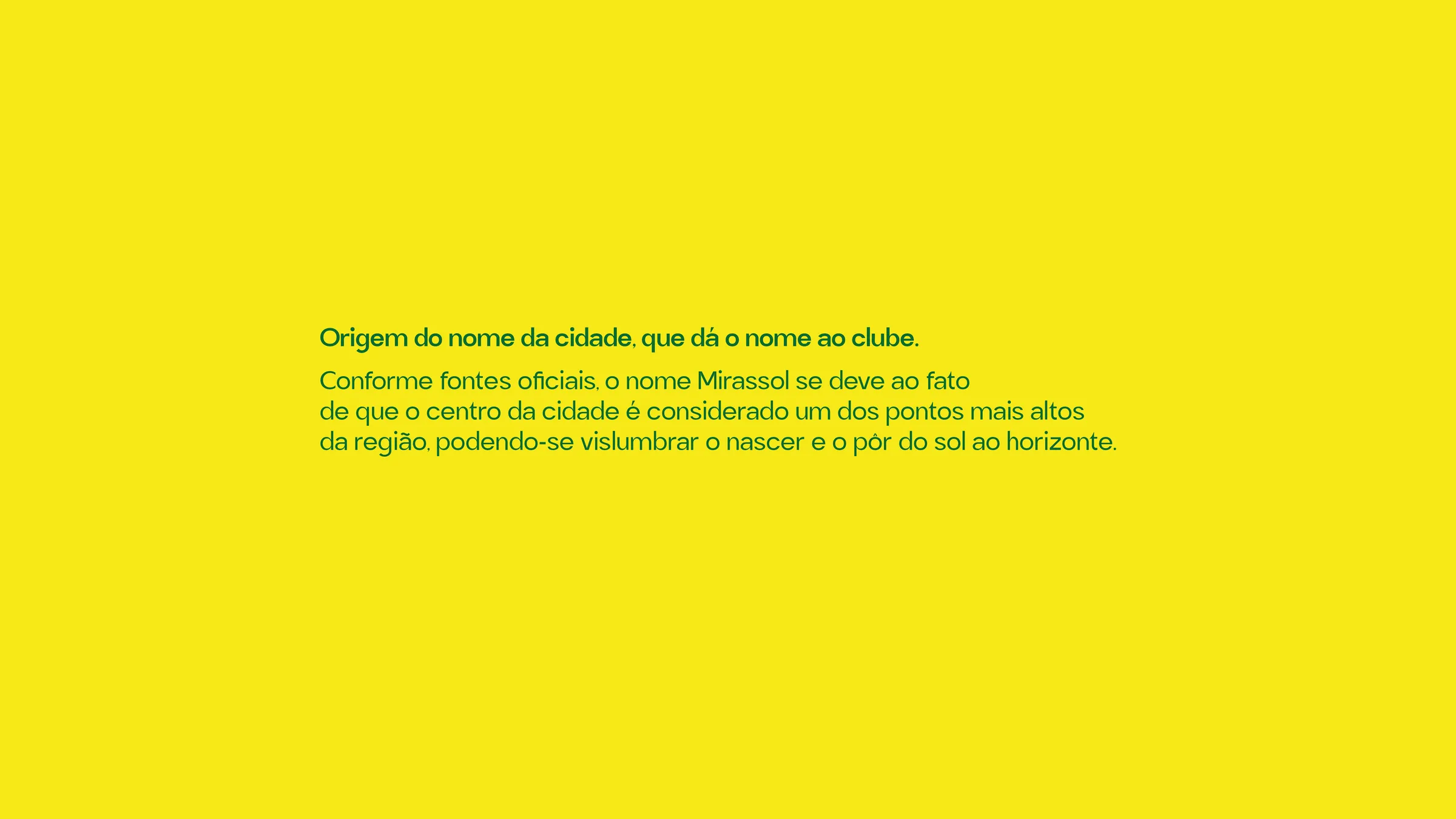 Mirassol Futebol Clube, rebranding · escudo (projeto pessoal), imagem 2 de 5