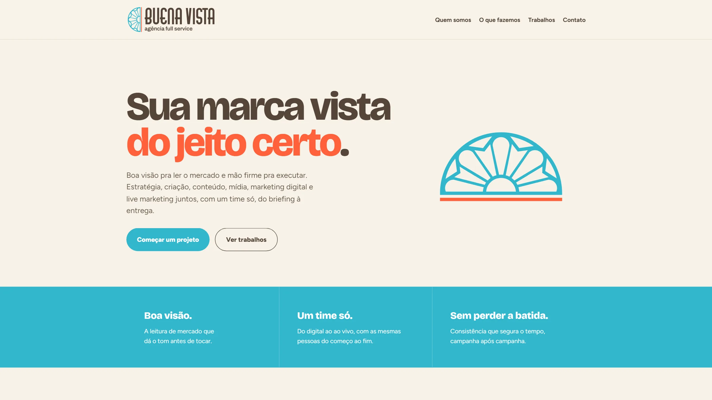 Buena Vista · Site, site · agência (projeto da CHAVES), imagem 1 de 6