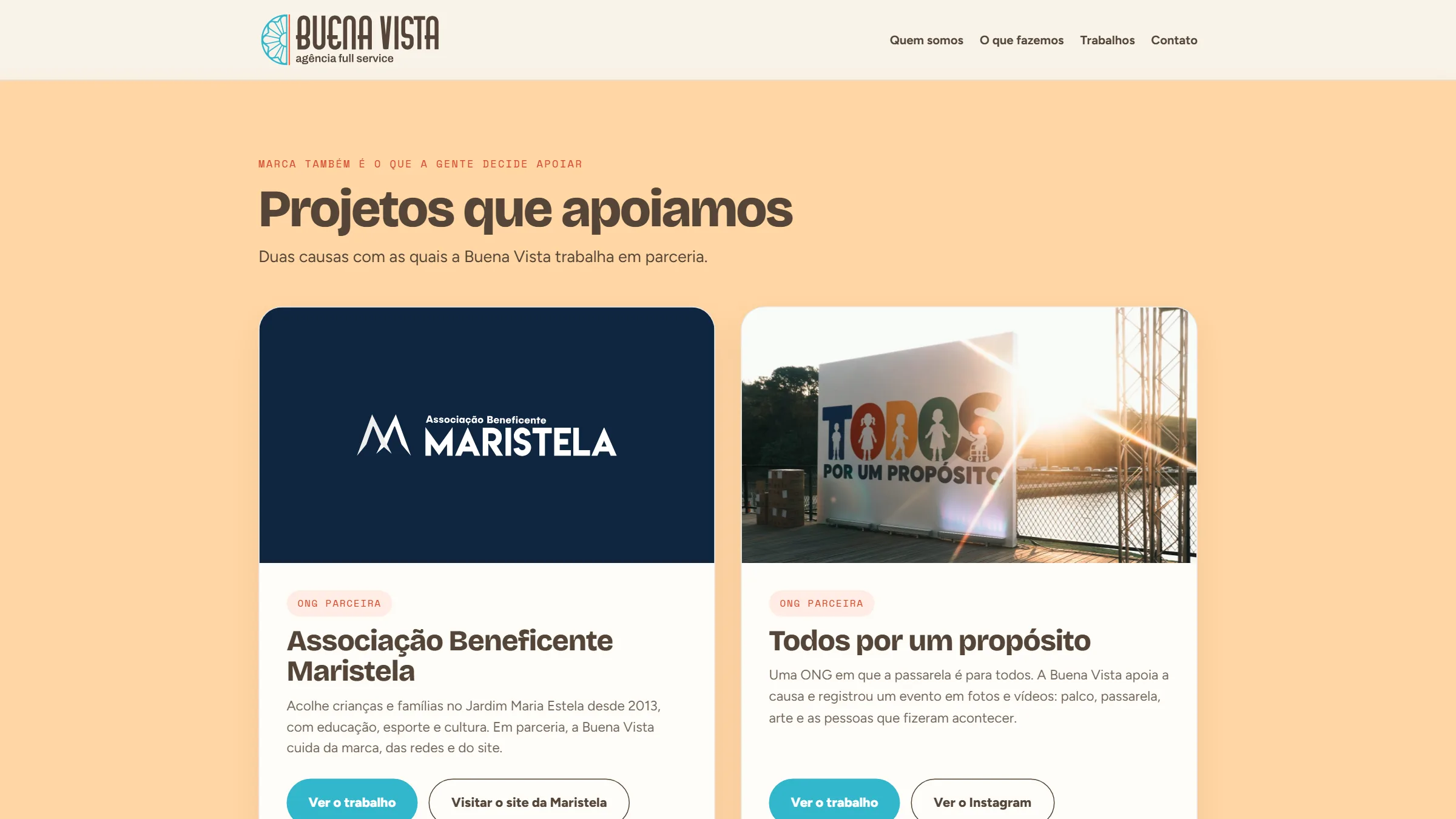 Buena Vista · Site, site · agência (projeto da CHAVES), imagem 4 de 6