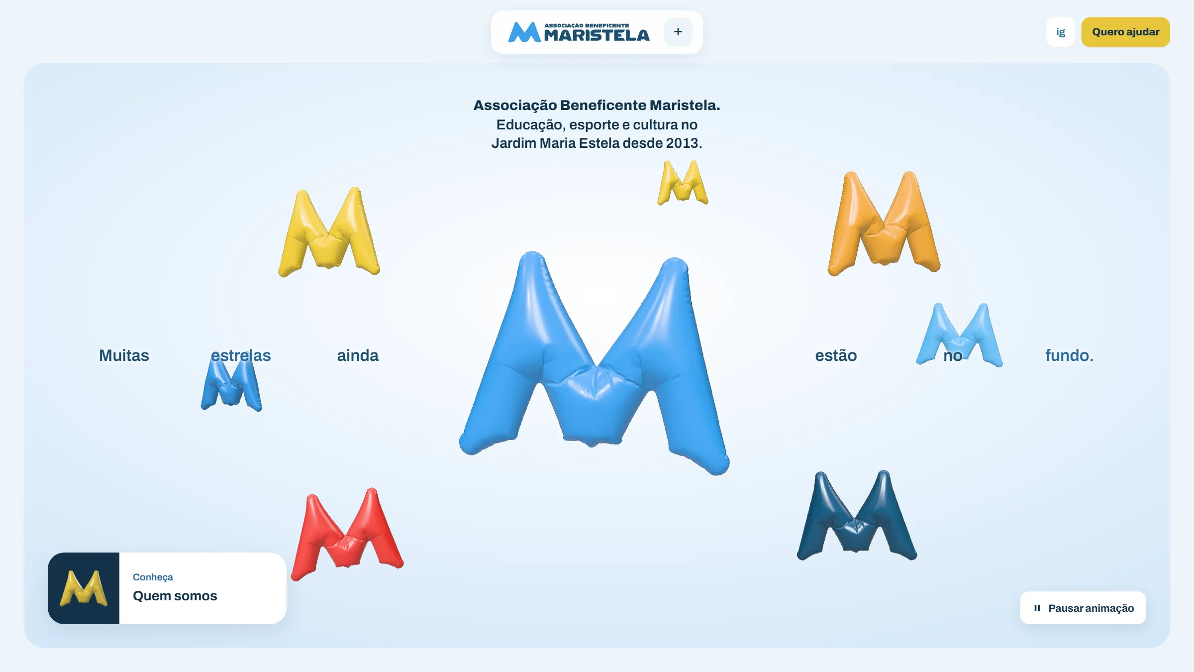 Maristela · Site, site · associação (projeto da CHAVES), imagem 1 de 7