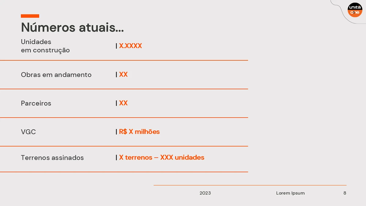 Unità, apresentação · slides (projeto pessoal), imagem 10 de 71